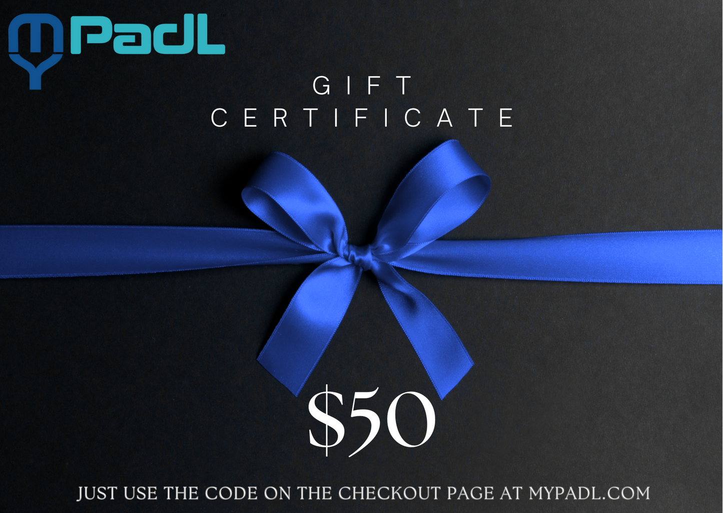 Gift Card: MYPadL® Custom Pickleball Banz & Merch