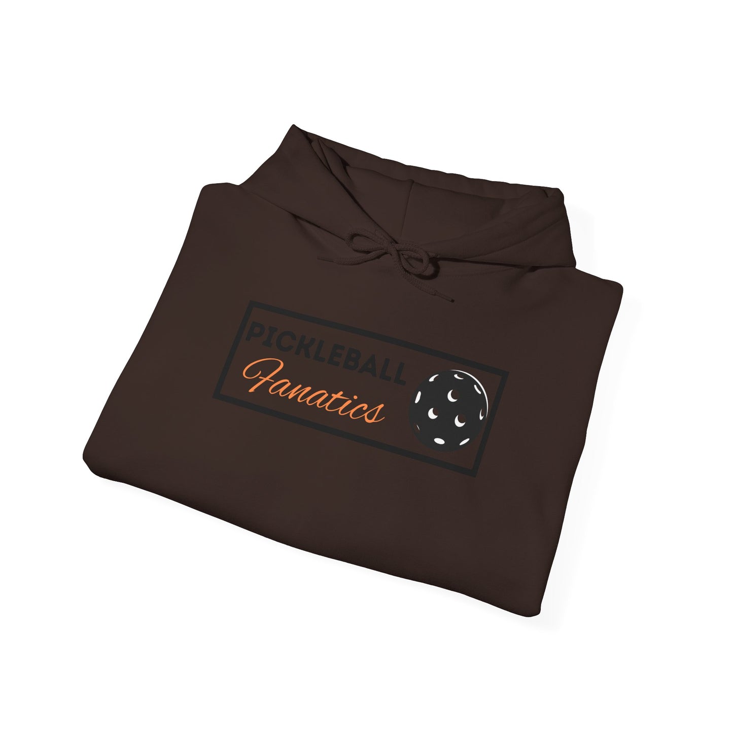 Unisex Heavy Blend Hoodie with Pickleball Fanatics Logo, Casual Wear, Perfect for Gifts, Relaxation, and Everyday Style