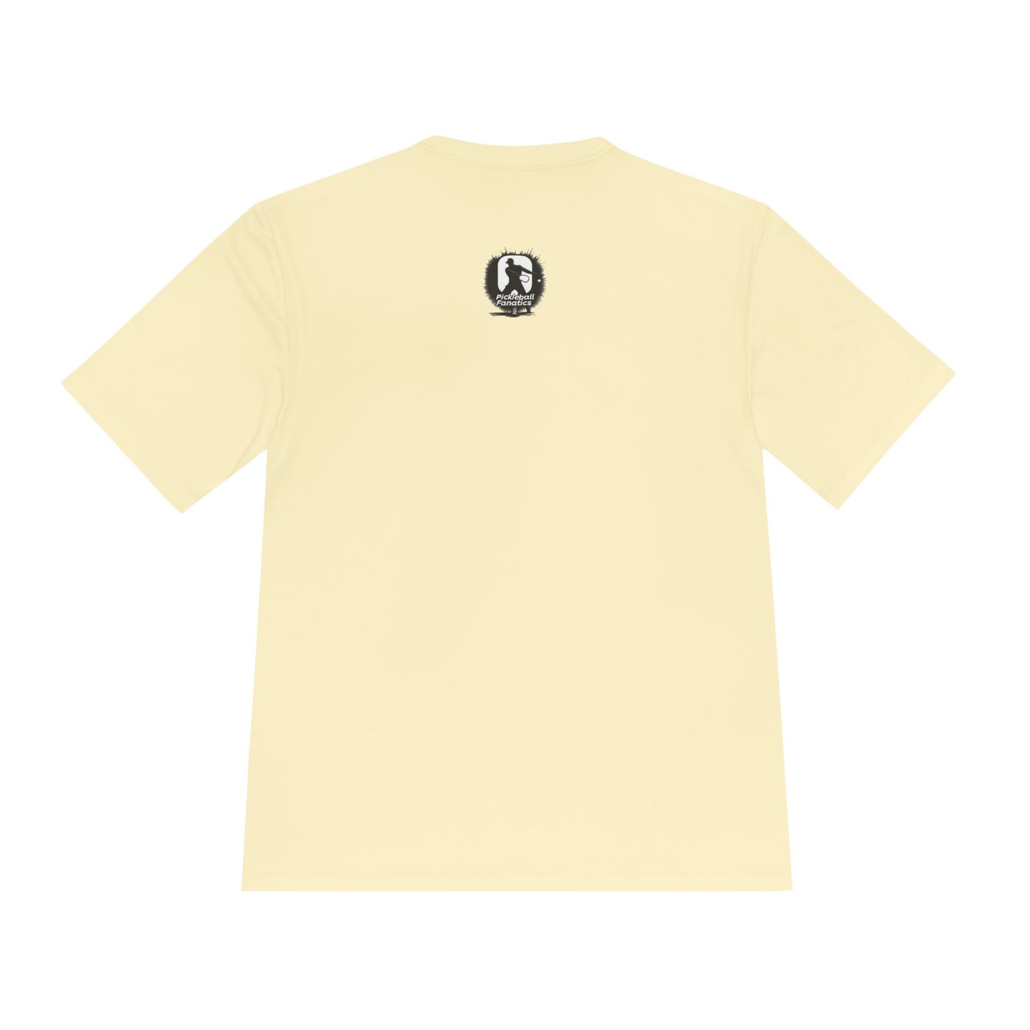 Unisex Moisture Wicking Tee - Pickleball Fanatics black logo Sporty Comfort for Active Lifestyle, Gym Wear, Workout Shirt, Athletic Training Tee, Casual Summer Top, [...]